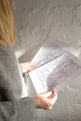 Wall Mural - ux website design wireframe. sketch, prototype, framework, layout future design project. ui/ux - use