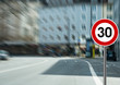 30 km/h speed limit in all cities and municipalities