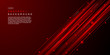 © jakk_wong - Abstract red light of high speed motion technology background