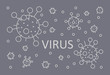 © liu_miu - Virus units. Vector illustration