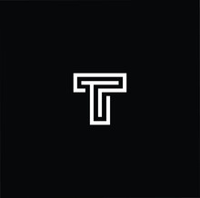 Initial Based Modern And Minimal Logo. T TT Letter Trendy Fonts Monogram Icon Symbol. Universal Professional Elegant Luxury Alphabet Vector Design