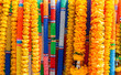 buddhistische Blumenketten und Blütenketten