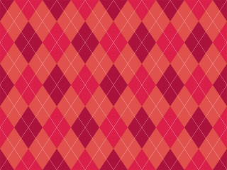 Argyle pattern seamless. Fabric texture background. Classic argill vector ornament