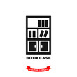 © pambudi - bookcase icon in trendy flat style