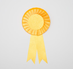 award badge with ribbon