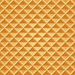 © Creativika Graphics - Baked waffle seamless pattern. Wafer repeating background. Stylized flat style texture for baked goods or ice cream design. Vector eps8 illustration.