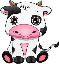 Cute Cow Cartoon