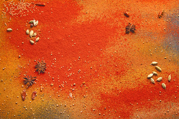 Canvas Print - Different kind of spices