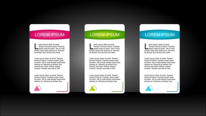 Wall Mural - web element display with space for your text.vector design