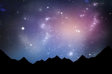 Wall Mural - night.