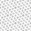 © AlexBlogoodf - Coronavirus seamless pattern with thin line icons. Symptoms and prevention: 2019-ncov, surgical mask, person-to person, hand washing, pneumonia, bronchitis, ambulance, vaccine. Vector illustration.