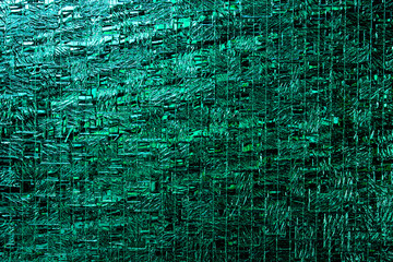 Wall Mural - Petrol colored glass texture background with textures of different shades of petrol also called teal