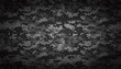 © Natallia - Abstract military camouflage background. black and white gray repeated seamless pattern print