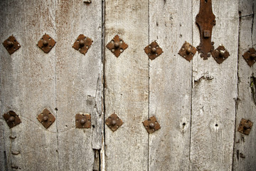 Wooden door lock