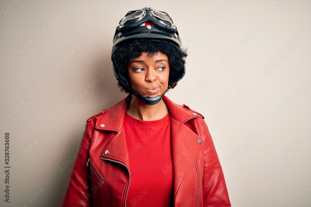 afro motorcycle helmet Lai Naturally Armored The Lai Helmet is a fun and unique product Young African American afro motorcyclist
