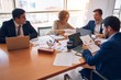 © Krakenimages.com - Business lawyers workers meeting at law firm office. Professional executive partners working on finance strategry at the workplace