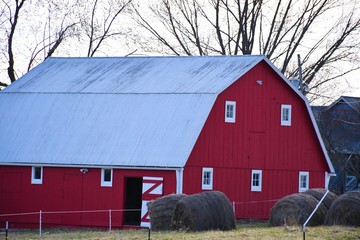 Poster - Old Red Barn