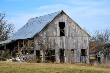 Poster - Old Barn