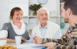 © JackF - Elderly couple and social employee