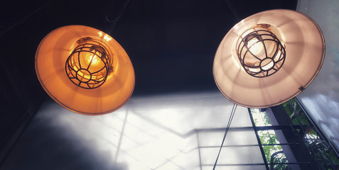 Incandescent lamps in a modern