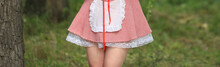 Beautiful Legs Of A Girl In A Mini Skirt
