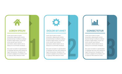 3 Steps - Infographic Template