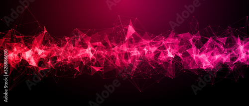 Cuadros en Lienzo sfondo, rete, informatica, network