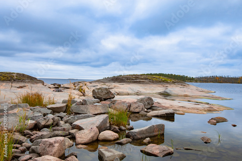 Russia. Ladoga lake. Ladoga...