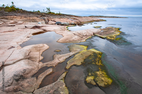 Russia. Ladoga lake. Ladoga...