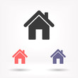 © Stanislav - House vector icon , lorem ipsum Flat design