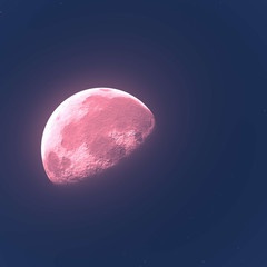 Wall Mural - moon in the sky