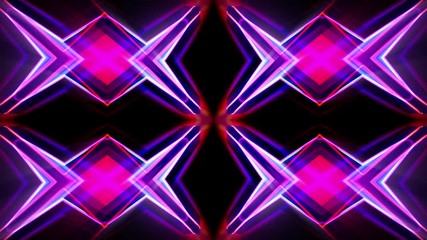 Wall Mural - futuristic animated pattern 3d render animation