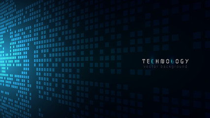 Wall Mural - modern black blue abstract technology cyberspace vector background design,speed communication innova