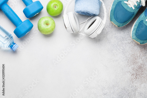 Cuadros en Lienzo Fitness equipment for workout