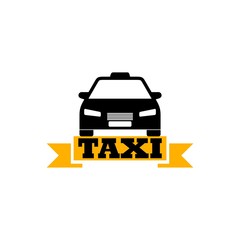 Sticker - Taxi icon isolated on white background. Taxi icon simple sign