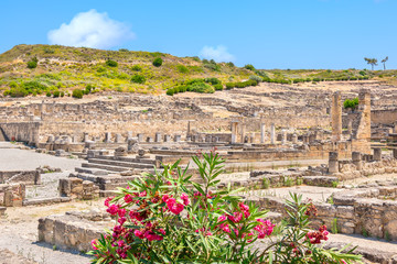 Wall Mural - Kamiros archaeological site. Rhodes, Greece