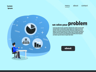 design web illustrtion economic business