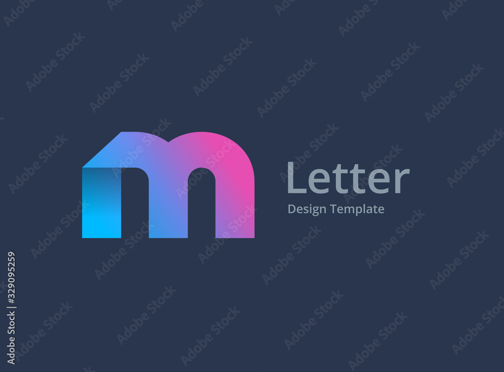 Letter M logo icon design template elements Stock Vector | Adobe Stock