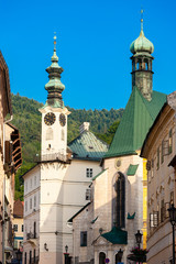 Sticker - central square, Banska Stiavnica, Slovakia