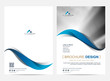 © tumindy - Brochure or flyer layout template, annual report cover design background
