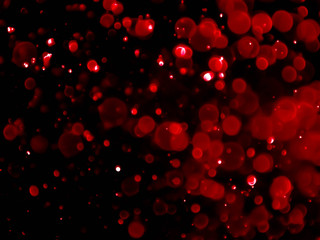 red bokeh background with soft blur bokeh light effect.background bokeh.