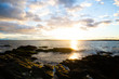 rhode island sunset ocean