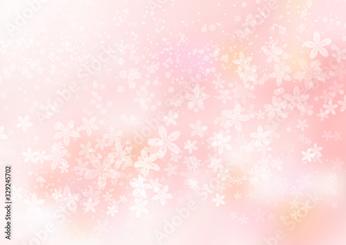 桜ピンク色グラデーションとキラキラ光のイメージ背景 Abstraction Wall Mural Abstracti Rrice 桜ピンク色グラデーションとキラキラ光のイメージ背景 Abstraction Wall Mural Abstracti Rrice