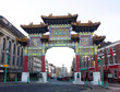 a beautiful chinatown in liverpool england uk