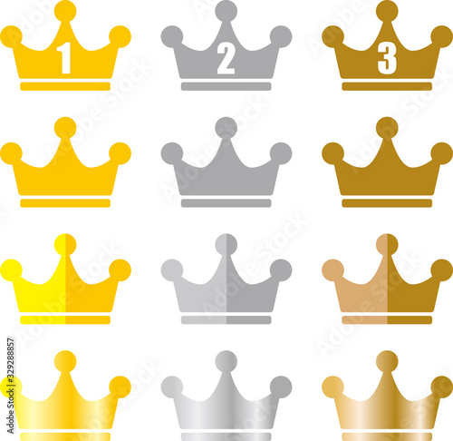 2 9 Icon Crown Copper Wall Murals Canvas Prints Stickers Wallsheaven