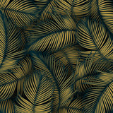 Tropical summer leaves background with jungle plants