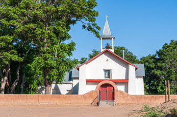 Wall Mural -  Rural Spanish Community Church 