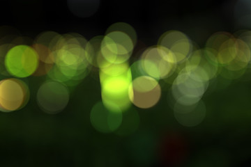 Wall Mural - Abstract multi colored Lights bokeh . Unfocused Light background. Blured night light. background,