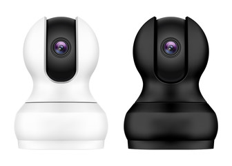 Realistic IP video camera, home security monitor