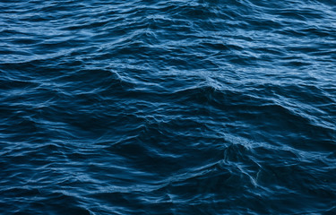 dark blue ocean waves